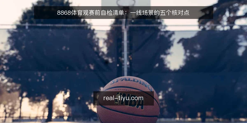 8868体育观赛前自检清单:一线场景的五个核对点 — 先核对:哪些信号值得盯 配图